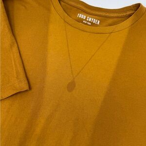 NWOT Todd Snyder USA Premium Jersey T-Shirt Brown/Hickory Size Medium B9